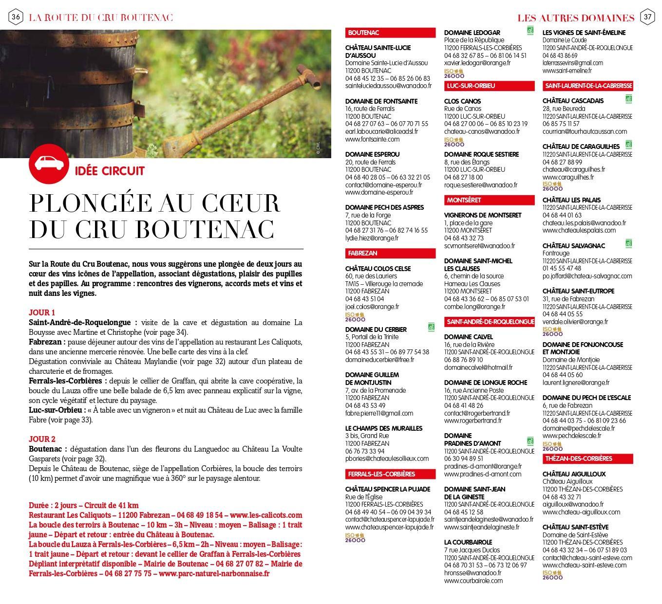 Route 20 des corbières