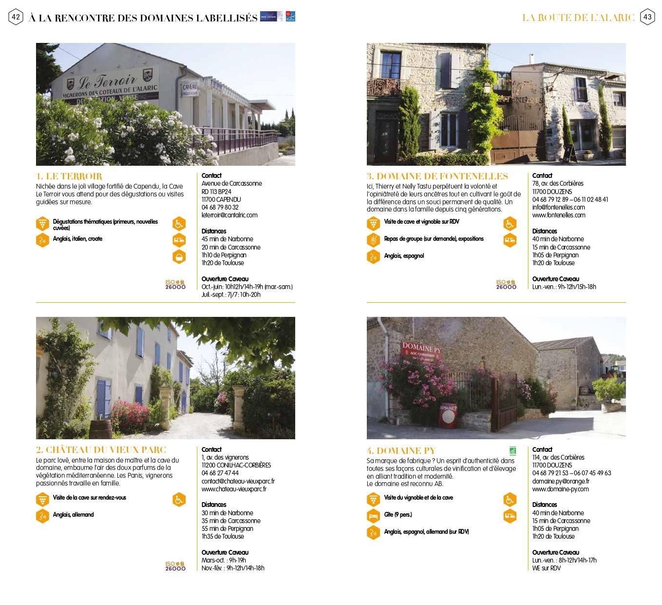 Route 20 des corbières