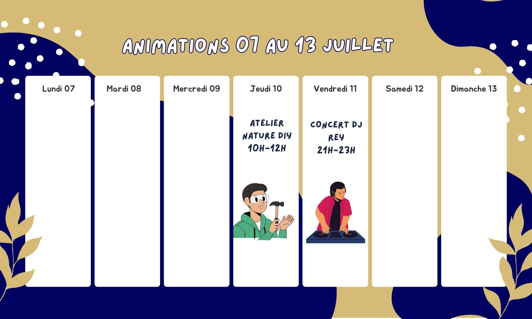 Animations été 2025