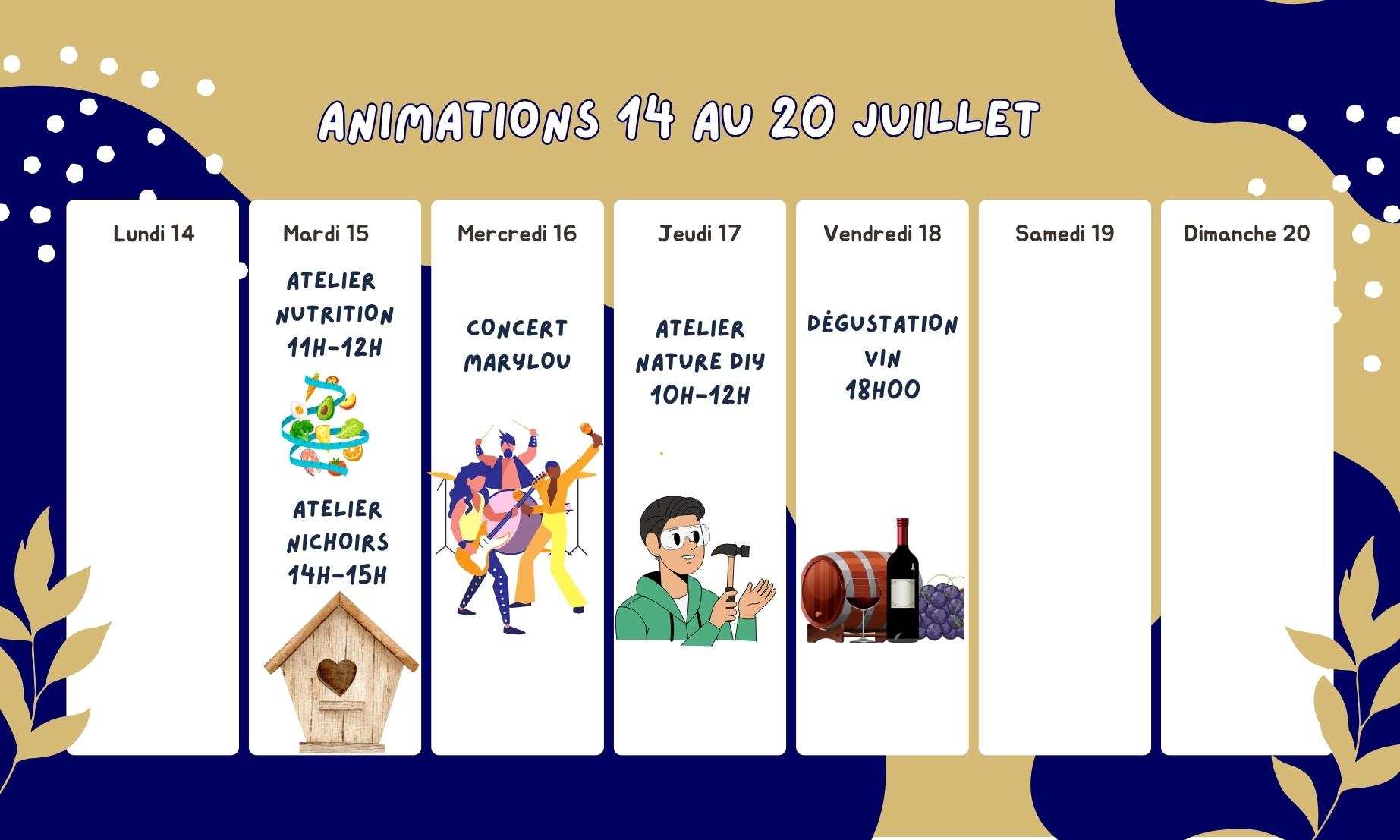Animations été 2025