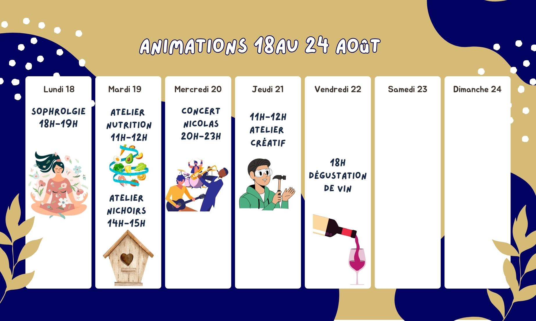 Animations été 2025