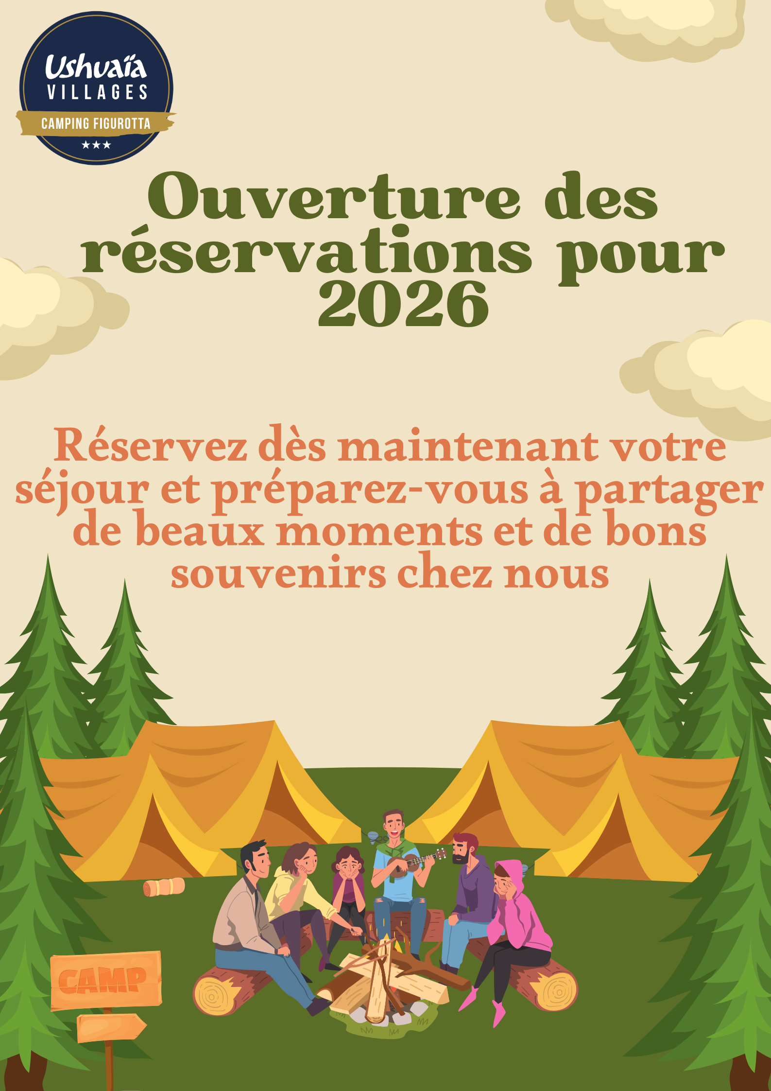 Réservations 2026 ouvertes