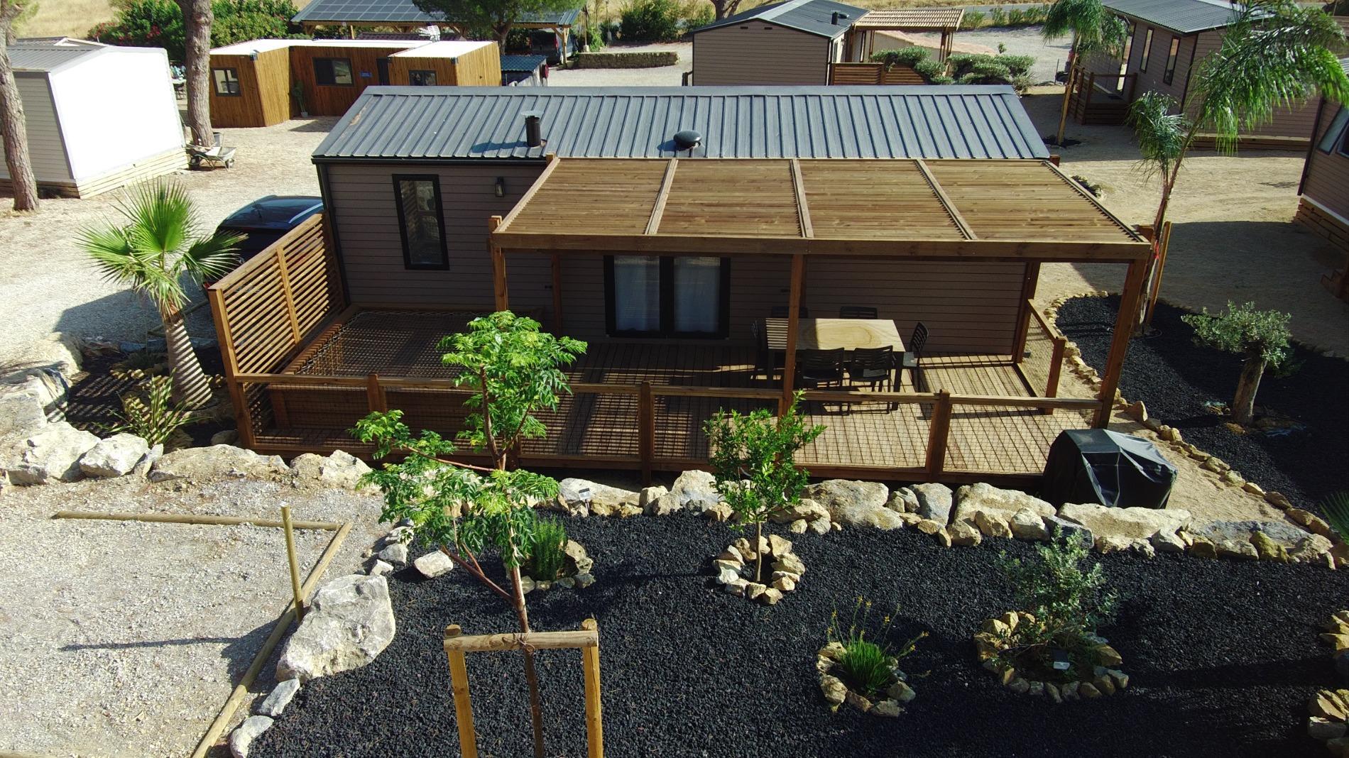 Nouvelle zone de mobil-homes premium