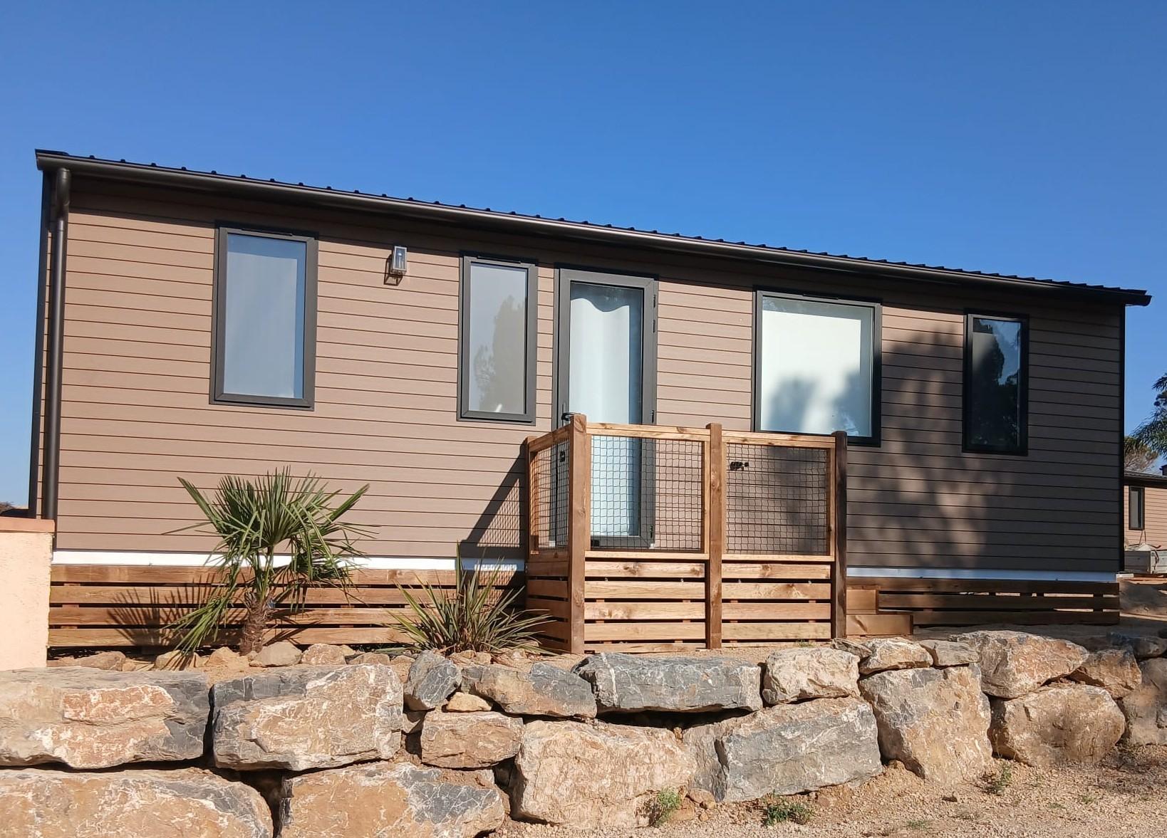 Nouvelle zone de mobil-homes premium