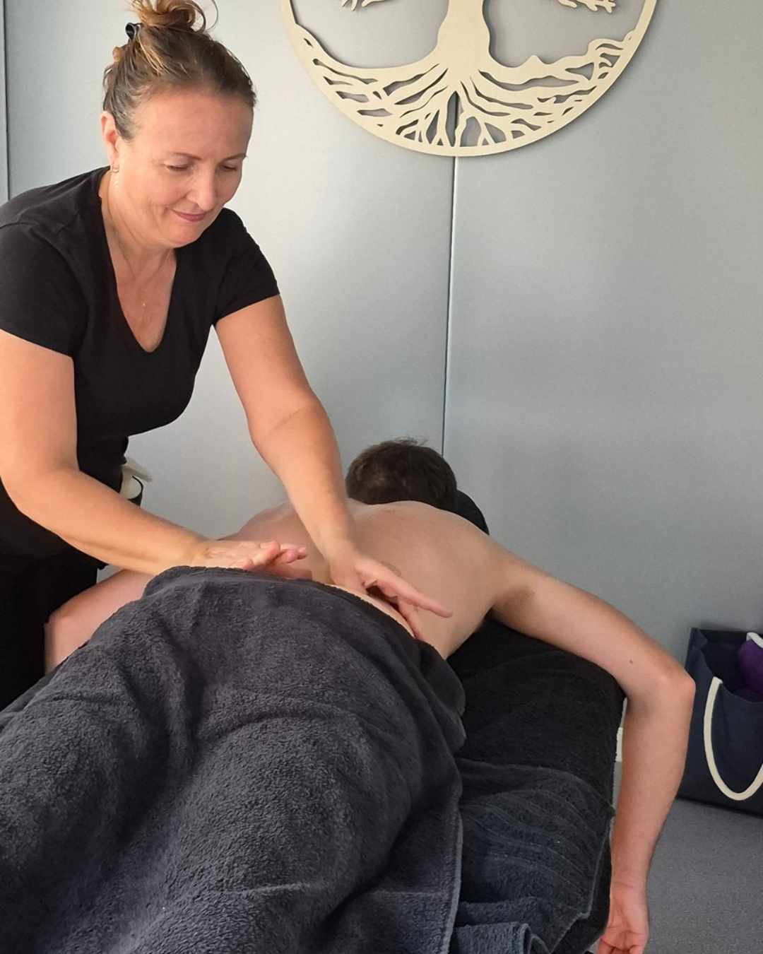 Massages au camping
