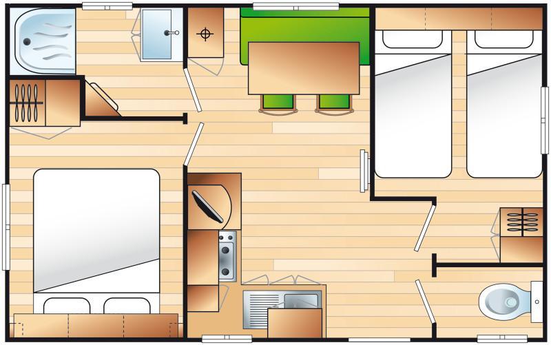 Garrigue 2 Ch + TV + CLIM